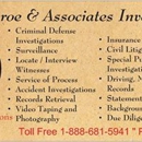 W A Monroe & Associates - Private Investigators & Detectives