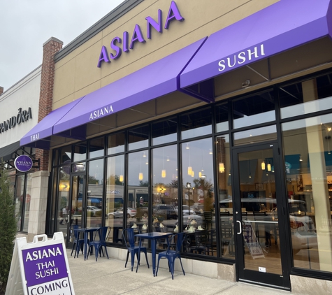 Asiana Thai and Sushi - Crestview Hills - Crestview Hills, KY. Great looking window