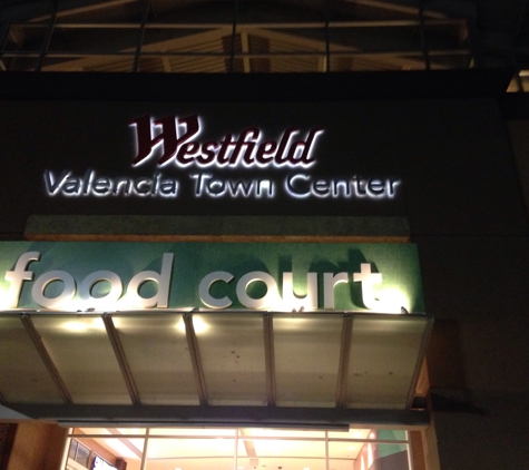 Westfield Mall - Valencia Town Center - Valencia, CA. Food court entrance