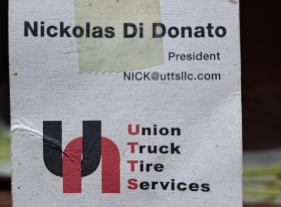 Union Truck Tire Services, LLC - Ann Arbor, MI. Our Business Card.