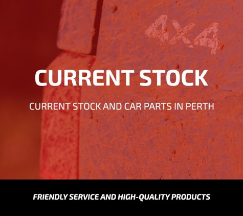 Wanneroo 4X4 Dismantlers - Landsdale, WA. Current Stock