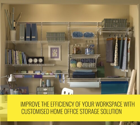 Wardrobe World Cairns - Bungalow, QLD. Improve The Efficiency Of Your Workspace With A Customised Home Office Storage Solution