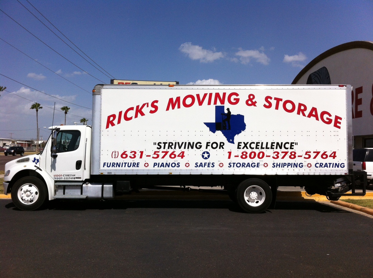 Rick S Moving Storage 4005 W Us Highway 83 Mcallen Tx 78501 Yp Com
