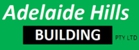 Adelaide Hills Building - Building Design - Extensions, Renovations & Alterations