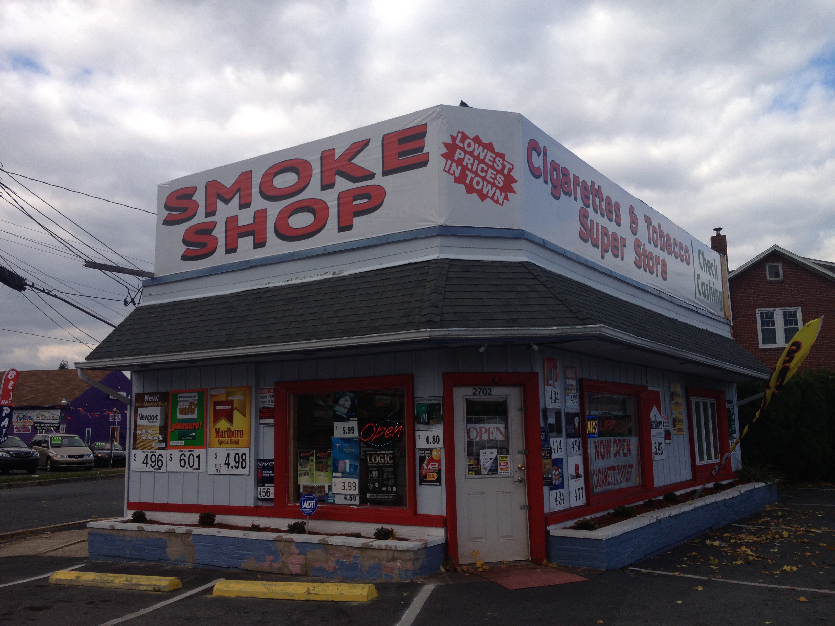 Vapor Lounge & Smokes Shop 2702 N 5th Street Hwy, Reading, PA 19605