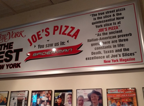 Joe's Pizza - New York, NY