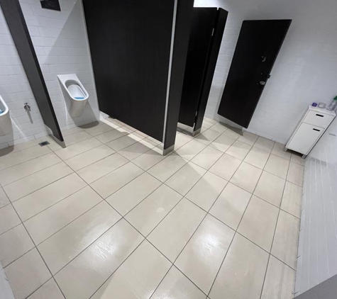 Beaurex Cleaning Services - Briar Hill, VIC. Commercial restroom cleaned by Beaurex Cleaning – Melbourne. Floors and surfaces disinfected to maintain hygiene and a fresh environment for staff and visitors.