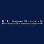 K L Keyser Memorials