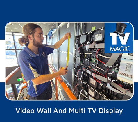 TV Magic Wide Bay - Bargara, QLD. Video Wall And Multi TV Display