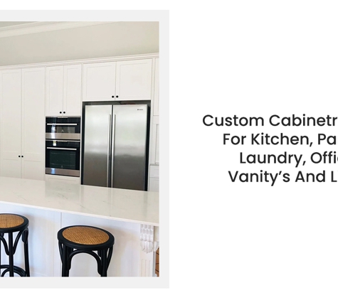 Castlereagh Cabinets - Curban, NSW. Custom Cabinetry Design For Kitchen, Pantries, Laundry, Offices, Vanity’s And Living
