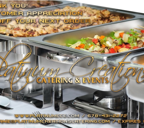 Platinum Creations Catering &Events - Jonesboro, GA