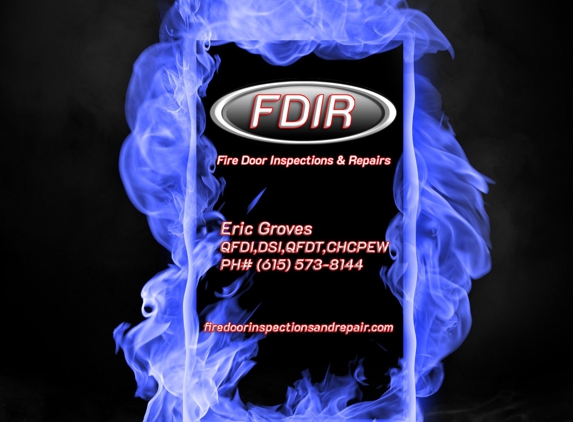 FDIR Fire Door Inspections and Repairs - Kingston Springs, TN