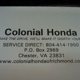 CMA's Colonial Honda