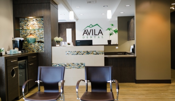 Avila Dental - Seattle, WA. Our warm & welcoming lobby