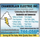 Chamberlain Electric Inc - Electricians
