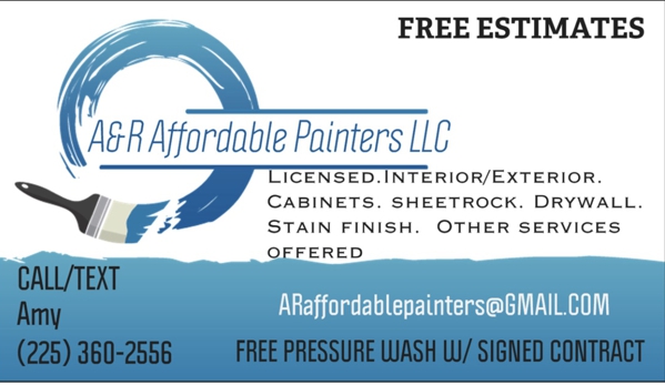 A&R Affordable Painters - Baton Rouge, LA