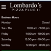 Lombardo's Pizzeria Plus II gallery