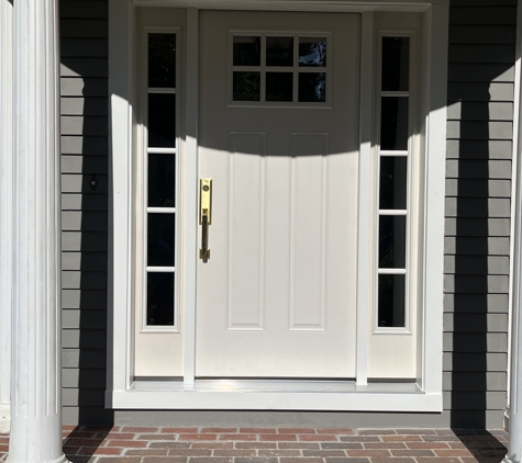 Quality Window & Door Inc - East Weymouth, MA. New door with side lites Milton ma