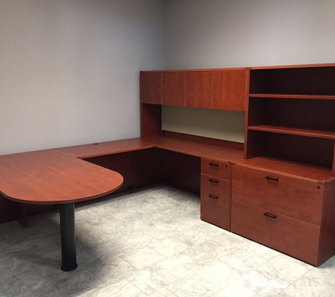 Discount Office Equipment Inc - Berkley, MI. Executive desk installed by discountoffice.com