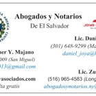 Joya & Asociados, Abogados y Notarios de El Salvador