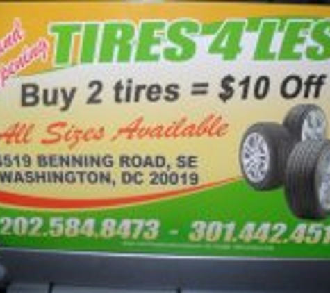 VICTOR TIRES FOR LESS - washington, DC