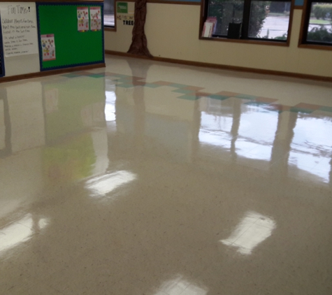 Gutierrez Cleaning Service - Bryan, TX. Wax floor