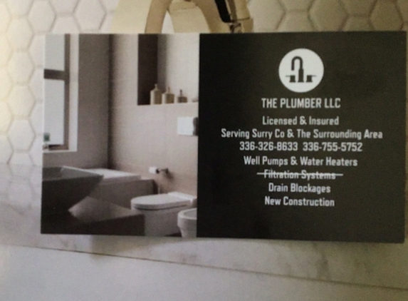 The Plumber LLC - Mount Airy, NC