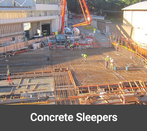 Active Steel Pty Ltd - Reinforcing Bar & Mesh Merchant Bar - St Marys, NSW. Concrete Sleepers