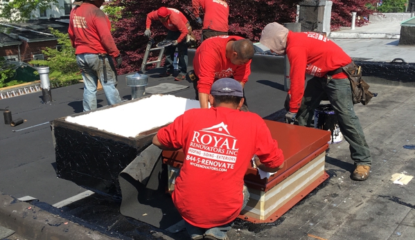 Royal Renovators Inc. - Forest Hills, NY. Metal Hatch Cover installed on flat roof in Bed-Stuy Brooklyn - Royal Renovators Inc.