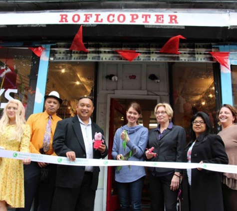 Roflcopter Toys & Gifts - Jersey City, NJ. Ribbon cutting October 1, 2016