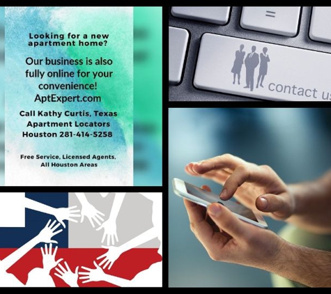 AptExpert.com - Webster, TX. We're fully online for your convenience, give Kat a call today 281-414-5258 and let's find your perfect place to call home!