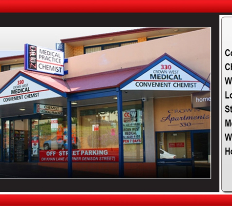 Convenient Chemist Wollongong - Wollongong, NSW. Convenient Chemist Wollongong Is Located On Crown Street Just 200 Metres East Of Wollongong Hospital