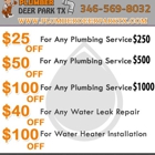 Pro Plumber Deer park TX