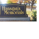 Hanson's Memorials - Monuments