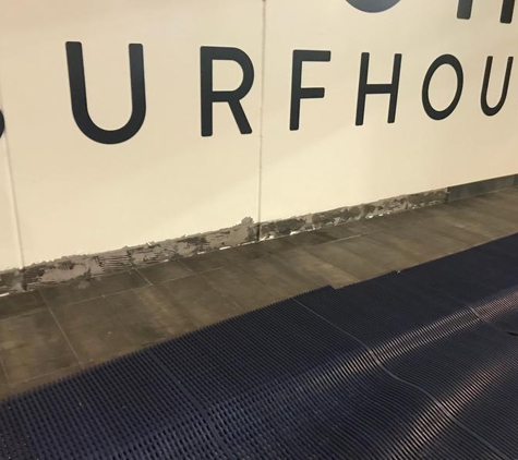 Kurt Vravnik Constructions - Mullaloo, WA. Tiles falling off wall since day one, no rectification or response