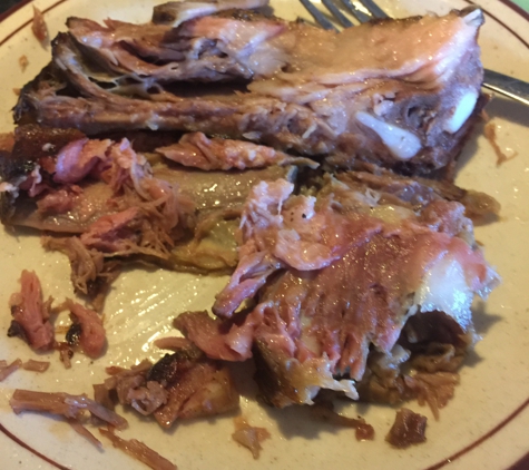 Fred's Barbecue Restaurant - Irving, TX. Terrible ribs: couldn't eat them