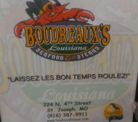 Boudreaux's Louisiana Seafood & Steaks - Saint Joseph, MO