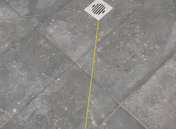 Zuccala Homes Pty Ltd - South Morang, VIC. Mitered tiles in shower base