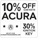 Acura Key Programming - Locks & Locksmiths