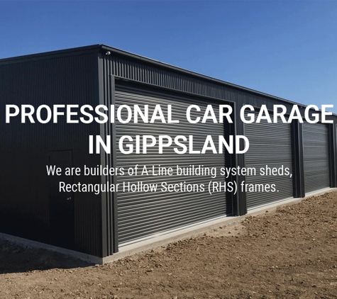 Gippy Farm Sheds & Garages - Sale, VIC. Professional Car Garage In Gippsland