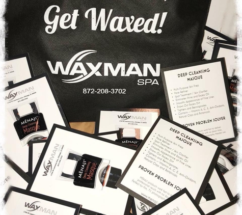 WAX MAN SPA - Chicago, IL. Free Samples from Menaji!