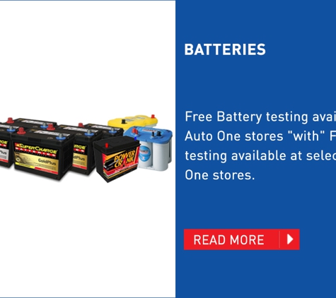 Auto One Goulburn - Goulburn, NSW. Batteries