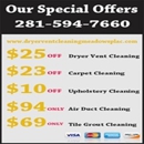 Dryer Vent Cleaning Meadows Place Texas - Dryer Vent Cleaning
