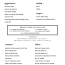 Bungalow Downtown Dining - Steak Houses