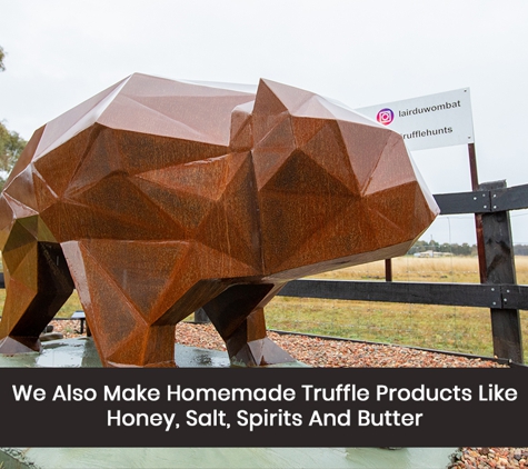 L'Air du Wombat Pty Ltd - Oallen, NSW. We Also Make Homemade Truffle Products Like Honey, Salt, Spirits And Butter