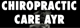 Chiropractic Care Ayr - Chiropractors