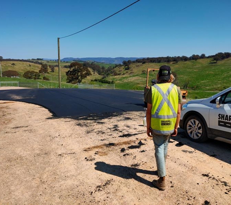Sharpe Bros. Civil Contractors Asphalt Specialists - West Gosford, NSW. Sharpe Bros regional roads, highways & by ways, country roads, asphalt paving, fix my driveway