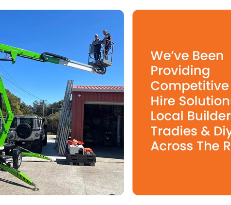 Long Jetty Hire - Long Jetty, NSW. We’ve Been Providing Competitive Plant Hire Solutions To Local Builders, Tradies & Diyers Across The Region