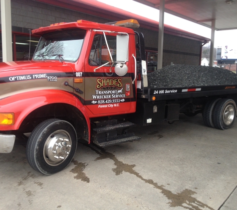 Shades Wrecker / Transport Service - Forest City, NC