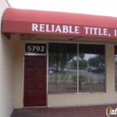 Reliable Title Inc - Title Companies
